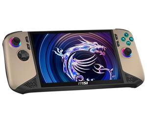 MSI Claw 8 AI+ Laptop Gaming Computer, 8" FHD+ 120Hz Display, Intel Core Ultra 7 258V Processor, 32GB RAM, 1TB SSD, Intel Arc Graphics, Windows 11 Home, Black/Sandstorm, A2VM-015