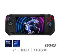 Msi Claw A1M-016Uk - Intel Arc - Intel Core Ultra 7 - 16Gb Ram - 1Tb Ssd - 7In Fhd Ips - Black Black