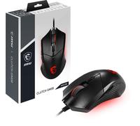 MSI CLUTCH GM08 Gaming Mouse - 4200 DPI Optical Sensor, Symmetrical, 10M+ Click
