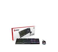 Msi Clutch Gm11 Mouse And Vigor Gk30 Keyboard Gaming Bundle One Colour