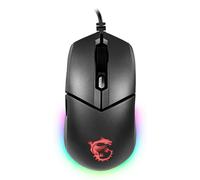 MSI CLUTCH GM11 WHITE Gaming Mouse '2-Zone RGB. upto 5000 DPI. 6