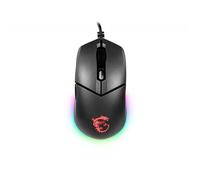 MSI CLUTCH GM11 WHITE Gaming Mouse '2-Zone RGB upto 5000 DPI 6 Programmable button Symmetrical design OMRON Switches Center'