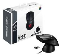 MSI CLUTCH GM31 LIGHTWEIGHT WIRELESS mouse Right-hand RF Wireless Optical 12000 DPI
