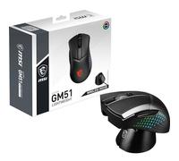 MSI CLUTCH GM51 LIGHTWEIGHT WIRELESS mouse Right-hand RF Wireless + Bluetooth + USB Type-C Optical 26000 DPI