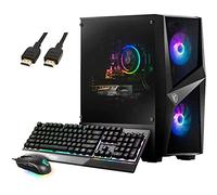MSI Codex R Gaming Desktop 2021 Premium Computer, Intel Core i7-10700 2.9GHz, NVIDIA GeForce RTX 3060, 64GB RAM, 1TB SSD + 1TB HDD, WiFi, Bluetooth, USB-C, HDMI, RJ-45, Windows 10, VAATE HDMI Cable