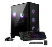msi Codex R2 AI Gaming Desktop, Intel Ultra 7 265, NVIDIA RTX 5060 8GB GDDR7, 32GB DDR5, 3TB Storage (2TB SSD+1TB Docking Station), RGB Air Cooling, Wi-Fi 6E, Keyboard & Mouse, Windows 11 Pro, Black