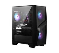 MSI Codex R2 C14NVL5-473US Gaming Desktop Computer, Intel Core i5-14400F 2.5GHz, 16GB RAM, 1TB SSD, NVIDIA GeForce RTX 5060 8GB, Windows 11 Home, Black
