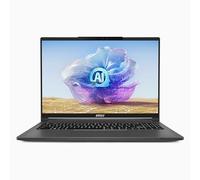 MSI Creator 16 AI Studio Laptop: Intel Ultra 9-185H, 16 Inch UHD+ MiniLED Display, NVIDIA RTX 4080, 64GB DDR5, 1TB NVMe SSD, MicroSD Card Reader, Win 11 Pro:Lunar Grey A1VIG-072US