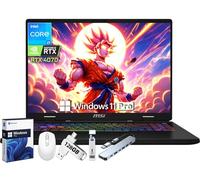 MSI Crosshair 16 Gaming Laptop, Microsoft Office Lifetime License, Intel 14th Gen Core i7-14650HX, NVIDIA GeForce RTX 4070, 64 GB DDR5 RAM, 2 TB SSD, 16 inch FHD+ 144Hz, Backlit, Windows 11 Pro
