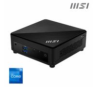 MSI Cubi 5 12M Intel Core i7-1255U Barebone, Mini-PC, SFF, ThunderBolt 4 Type-C, USB 3.2 Gen2, HDMI, DisplayPort, Dual LAN, WiFi, BT, VESA, Supports Max 64GB DDR4 SO-DIMM (2 Slots), M.2 (1 Slot), 2.5'SSD/HDD (1 Slot)