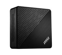 MSI Cubi 5 12M Mini PC, 0.7L, Intel Core i7-1255U, WiFi 6, BT 5.2, Dual LAN, Thunderbolt Type-C, Black, Without Operating System