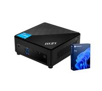 msi Cubi 5 Professional Mini Desktop, Intel 6-Core Processor, 16GB RAM, 256GB SSD, Support 3-Monitor 4K, Thunderbolt 4, HDMI, DP, Wi-Fi 6, Windows 11 Pro, Seamless Multitasking at Work/Home