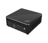 MSI Cubi N ADL Barebone Mini PC: Intel Celeron N100, Intel UHD, WiFi, Dual Display, Type C: Black ADL S-055BUS
