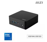 MSI Cubi NUC 1M Intel Core 5 120U (14th Gen) Barebone NUC SFF Mini Computer HTPC (NO RAM NO Storage NO OS) Intel Graphics/DDR5/Dual ThunderBolt 4/Dual HDMI/Dual LAN/WiFi 6E/BT 5.3/VESA
