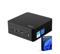 msi Cubi NUC Business Mini Desktop, 10-Core Intel Core 5 120U Processor, 32GB DDR5 RAM, 1TB SSD, Support 4-Monitor 4K, Thunderbolt 4, HDMI, MicroSD Card Reader, Wi-Fi 6, Windows 11 Pro
