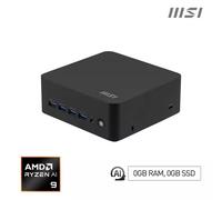 MSI Cubi Z AI 8M AMD Ryzen 9 8945HS, Barebone, NUC, SFF, Mini Computer, HTPC, (NO RAM, NO Storage, NO OS), AMD Radeon Graphics/DDR5/Dual HDMI/Dual LAN/WiFi 6E/BT 5.3/VESA