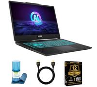 msi Cyborg 15 15.6" FHD AI Gaming Laptop Bundle - Intel Core Ultra 7 155H, RTX 4060, 144Hz IPS Display, 64GB DDR5, 512GB SSD, Windows 11 Pro, w/UAX HDMI Cable, CPS 12-Month Protection, Screen Cleaner