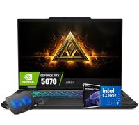 msi Cyborg 15.6" AI Gaming Laptop, NVIDIA GeForce RTX 5070, Intel 10-Core 7-240H Series 2(Upto 5.2GHz, >i7-13620H), 144Hz FHD IPS, 16GB DDR5, 1TB SSD, Backlit KB, Wi-Fi 6E, Win 11 PRO, w/Res Cooler
