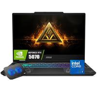 msi Cyborg 15.6" AI Gaming Laptop, NVIDIA GeForce RTX 5070, Intel 10-Core 7-240H Series 2(Upto 5.2GHz, >i7-13620H), 144Hz FHD IPS, 16GB DDR5, 1TB SSD, Backlit KB, Wi-Fi 6E, Win 11 Home, w/Res Cooler
