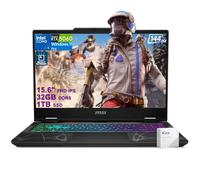 msi Cyborg 15 AI Gaming Laptop 15.6" FHD IPS 144Hz Intel 8-core Core 5 210H 32GB DDR5 1TB SSD GeForce RTX 5060 8GB GDDR7 (Up to 572 AI Tops) RGB Backlit Wi-Fi 6E Win11 Pro ICP Accessory