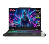 msi Cyborg 15 Gaming AI Laptop | 15.6" FHD IPS 144Hz | AMD 8-core Ryzen 9 270 (>i9-12950HX) | 32GB DDR5 1TB SSD | GeForce RTX 5060 GDDR7 Up to 572 AI Tops | 4-Zone RGB Backlit w/DLCA Accessory