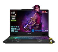 msi Cyborg 15 Gaming AI Laptop 15.6" FHD IPS 144Hz AMD 8-core Ryzen 9 270 (>i9-12950HX) 32GB RAM 2TB SSD GeForce RTX 5060 GDDR7 (Up to 572 AI Tops) RGB Backlit Type-C Win11Pro ICP Hub