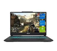 MSI Cyborg 15 Gaming Laptop, 15.6" FHD 144Hz Display, Intel Core i7-12650H, NVIDIA GeForce RTX 4060, 64GB DDR5 RAM, 2TB SSD, Webcam, Backlit Keyboard, Wi-Fi 6, Windows 11 Home, Translucent Black