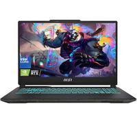MSI Cyborg 15 Thin GF63 Gaming Laptop 15.6" FHD 144Hz (Intel 12th Gen i5-12450H, 32GB DDR5 RAM, 1TB SSD, GeForce RTX 4050 (Beats RTX 3060)), Webcam, WiFi 6, IST Cable, Win 11 Home - 2023, Black