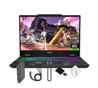 msi Cyborg A15 AI 15.6" FHD 144Hz Gaming Laptop, AMD Ryzen 9 270, NVIDIA GeForce RTX 5060, 32GB DDR5, 3TB Storage(2TB SSD&1TB Docking Station Set), 4-Zone RGB Keyboard, Wi-Fi 6E, Win 11 Pro, Black