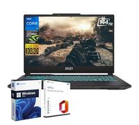 MSI Cyborg Gaming Laptop, 15.6" FHD IPS 144Hz Display, Intel Core i7-13620H, NVIDIA GeForce RTX 4050, 32GB DDR5 RAM, 2TB SSD, Backlit Keyboard, Windows 11 Pro & Microsoft Office Lifetime License
