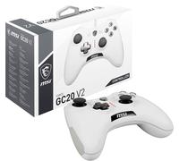 MSI FORCE GC20 V2 Wired Gaming Controller in White