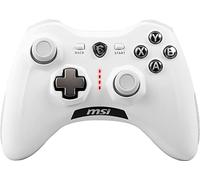 MSI Force GC30V2 White Wireless Gaming Controller, Dual Vibration Motors, Dual Connection Modes, Interchangable D-Pads, Compatible with PC & Android