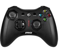 MSI Force GC30V2 Wireless Gaming Controller, Dual Vibration Motors, Dual Connection Modes, Interchangable D-Pads, Compatible with PC & Android, Black