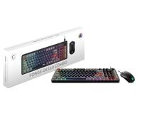 MSI Forge GK110 Combo US - Gaming RGB Keyboard & Mouse Set, 26-Key Anti-Ghosting, 12800 DPI Optical Sensor