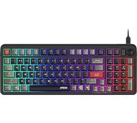 MSI Forge GK110 US - Mechanical Keyboard, RGB, Ergonomic, Anti-GHOSTING, Angle-Adjustable (Black)
