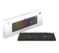 MSI FORGE GK320 RED UK Wired Mechanical Linear Switch Gaming Keyboard