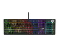 MSI FORGE GK320 RED US | Gaming keyboard | Wired | US | Mechanical RED Switches