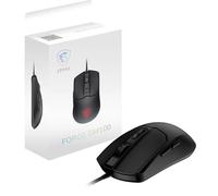 MSI FORGE GM100 Gaming Mouse - 6400DPI Optical Sensor, Symmetrical, 10M+ Click Switches, 7-Buttons, 8ms Latency, RGB LED, 108g - Wired