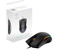 MSI FORGE GM300 Gaming Mouse - 7200DPI Optical Sensor, Symmetrical, 10M+ Click Switches, 7-Buttons, 8ms Latency, RGB LED, 118g - Wired