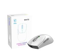 msi Forge GM340 W White Gaming Mouse, 12800 DPI, 50M+ Clicks Micro Switch, Optical Sensor, Ergonomic Ambitextrous Hand Design, RGB Light