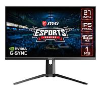 MSI Full HD Gaming RGB Anti-Glare Super Slim Bezel 1ms 1920 x 1080 165Hz Refresh Rate Adjustable Height Arm FreeSync 27 Inch IPS Gaming Monitor (Optix MAG273R2)