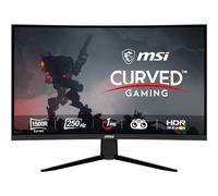 MSI G32C4X, 32" Gaming Monitor, 1920 x 1080 (FHD) Curved Gaming Monitor, 1 ms, 250Hz, FreeSync, 1500R, HDMI, DisplayPort, Tilt Adjustable.