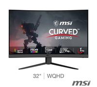 MSI G32CQ4 E2 32 inch WQHD 165Hz VA Curved Gaming Monitor, Pc Screen [EEK: G]