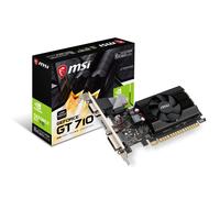 MSI GAMING GeForce GT 710 2GB GDRR3 64-bit HDCP Support DirectX 12 OpenGL 4.5 Heat Sink Low Profile Graphics Card (GT 710 2GD3H LP)