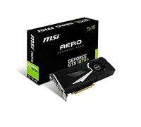 MSI GAMING GeForce GTX 1070 Ti 8GB GDRR5 256-bit HDCP Support DirectX 12 SLI Single Fan VR Ready Graphics Card (GTX 1070 TI AERO 8G)