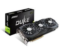 MSI GAMING GeForce GTX 1080 Ti 11GB GDRR5X DirectX 12 352-bit VR Ready Graphics Card (GTX 1080 TI DUKE 11G OC)