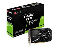 MSI Gaming GeForce GTX 1650 128-Bit HDMI/DP/DVI 4GB GDRR6 HDCP Support DirectX 12 VR Ready ITX Graphics Card (GTX 1650 D6 AERO ITX OCV1) (G165D6AIC1)