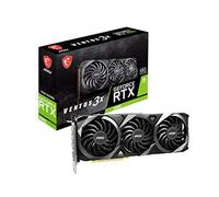 MSI Gaming GeForce RTX 3060 12GB 15 Gbps GDRR6 192-Bit HDMI/DP PCIe 4 Torx Triple Fan Ampere OC Graphics Card (RTX 3060 Ventus 3X 12G OC)
