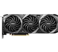 MSI Gaming GeForce RTX 3060 12GB 15 Gbps GDRR6 192-Bit HDMI/DP PCIe 4 Torx Triple Fan Ampere OC Graphics Card (RTX 3060 Ventus 3X 12G OC)