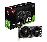 MSI Gaming GeForce RTX 3060 Ti LHR 8GB GDRR6X, Boost Clock: 1695 MHz, 256-Bit, HDMI/DP, Nvlink, Torx Fan 3, Ampere Architecture OC Graphics Card (RTX 3060 TI Ventus 2X 8GD6X OC)